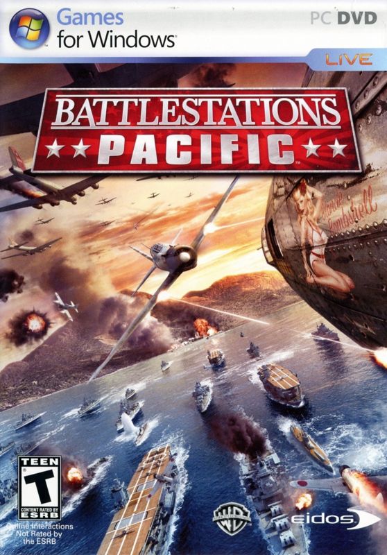 Battlestations: Pacific box art for Xbox 360